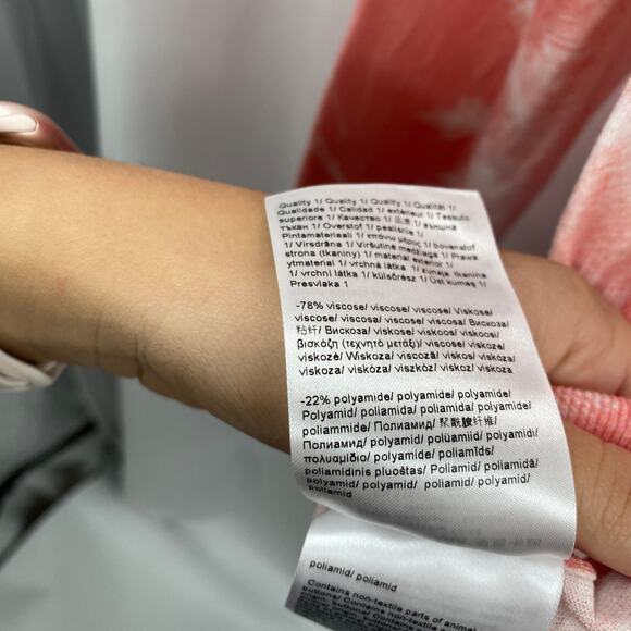 Escada sport M pink palm tree cardigan sweater - Picture 6 of 6